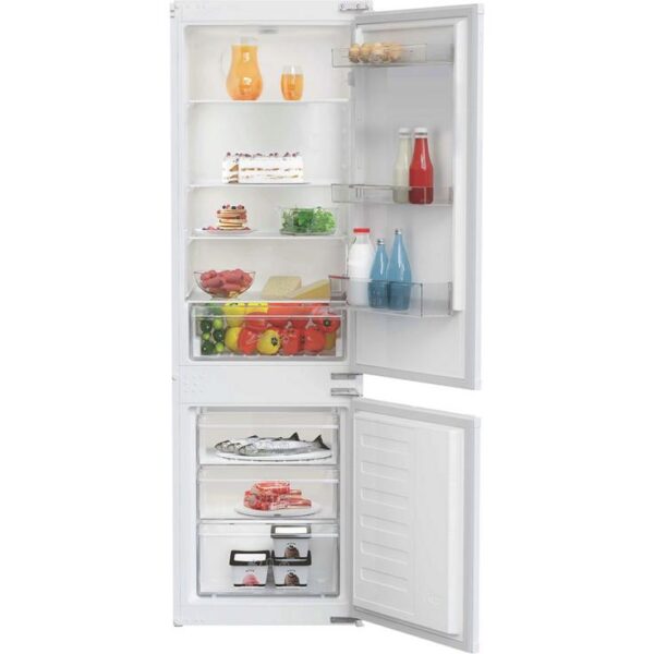 Zenith ZICSD473 Integrated Manual Defrost Fridge Freezer
