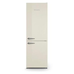 Montpellier MAB386EC 186cm Retro No Frost Fridge Freezer (Cream)
