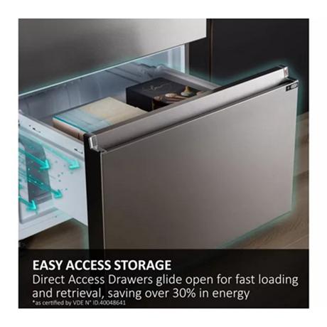 Haier HTR3518ENMWK Total Frost Free Fridge Freezer - Image 4