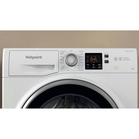 Hotpoint NSWE846WSUK 8kg 1400 Spin Washing Machine - Image 2