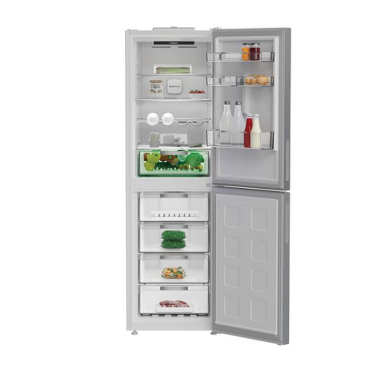 Hotpoint HPKF6353XP4UK 192cm Tall 50/50 No Frost Fridge Freezer - Inox - Image 2