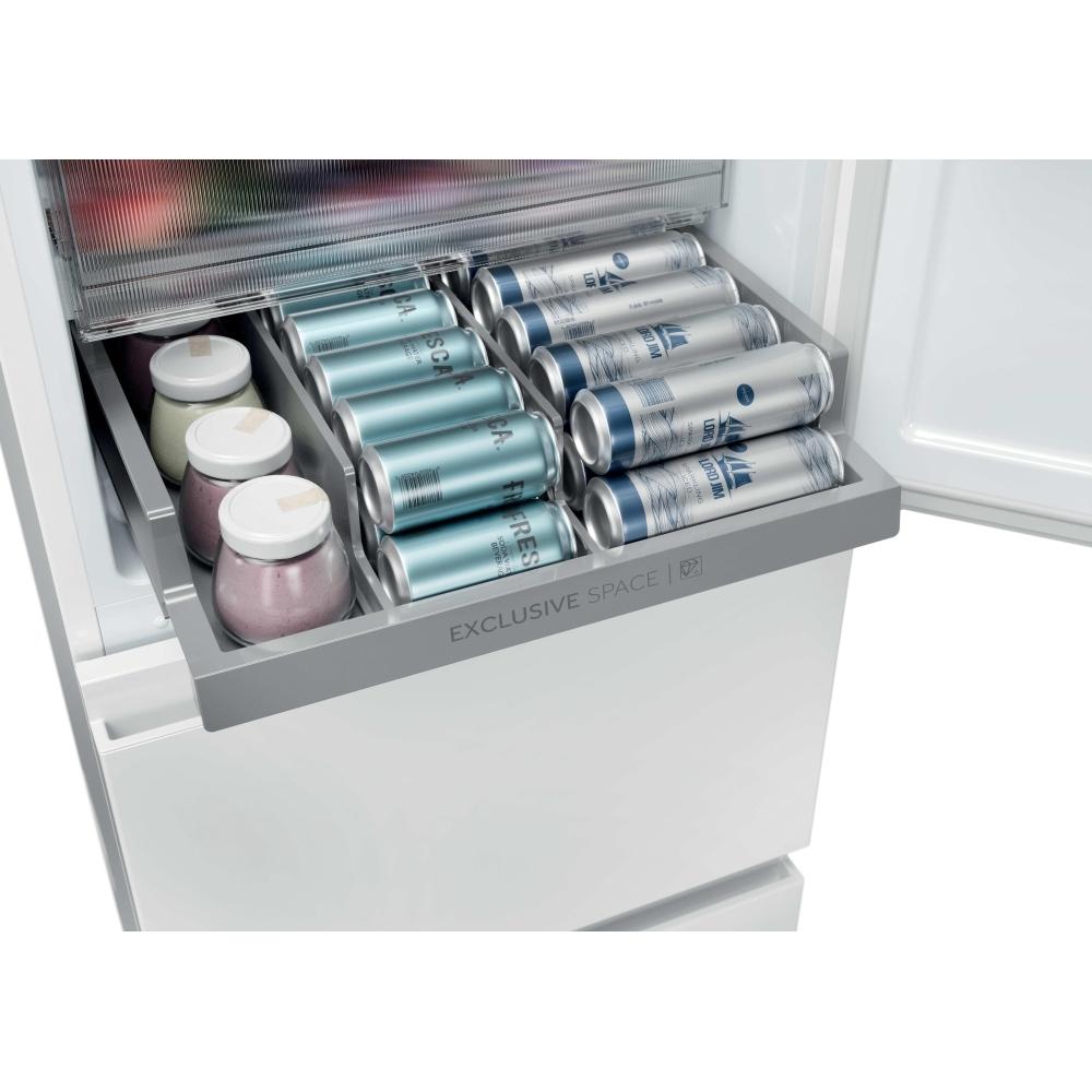 Haier HTR3518ENMWK 185cm Tall 60/40 Total Frost Free Fridge Freezer - White - Image 4