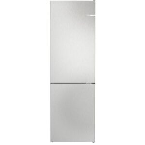 Bosch KGN362LDFG 186cm Tall 60/40 Total No Frost Combi Fridge Freezer - Stainless Steel