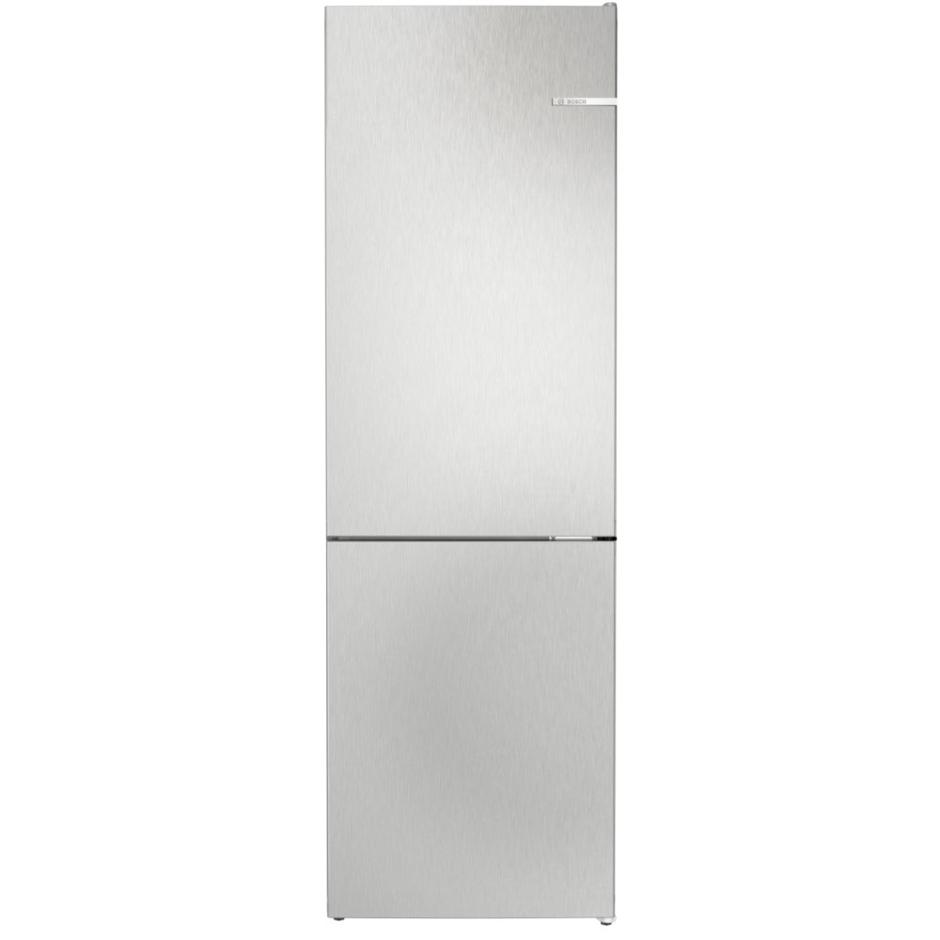 Bosch KGN362LDFG 186cm Tall 60/40 Total No Frost Combi Fridge Freezer - Stainless Steel