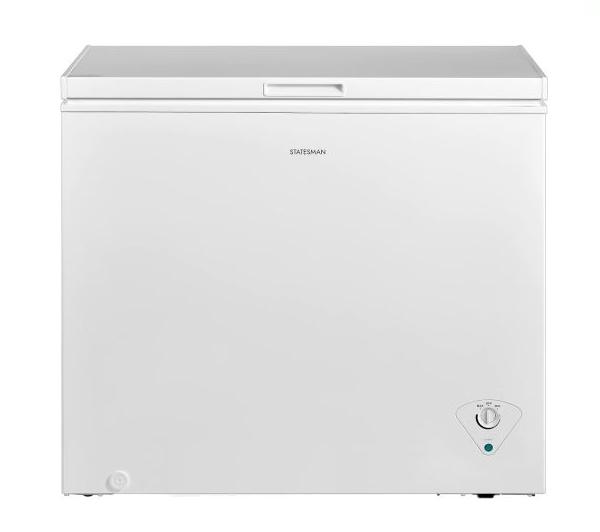 Statesman CHF198 198 Litre (77cm Wide) Chest Freezer – White