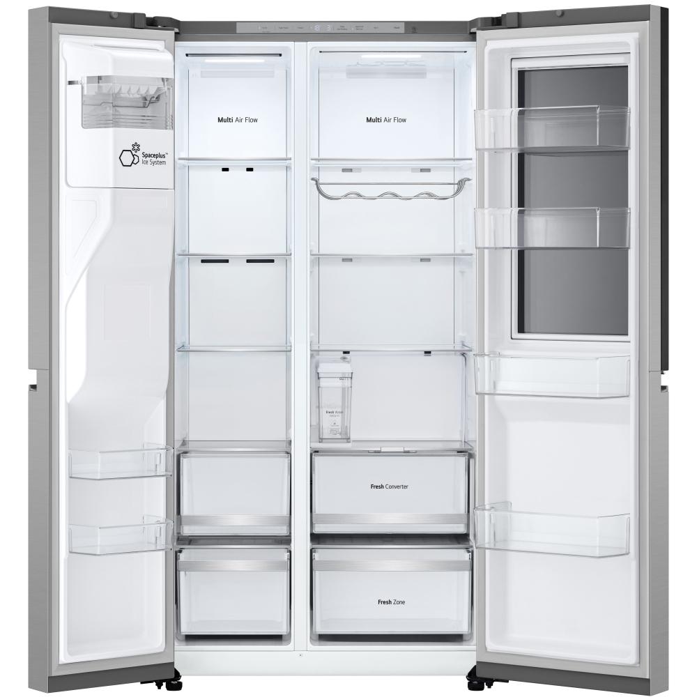LG GSXE81PYBE 628L 179cm Tall InstaView American Style Fridge Freezer - Silver - Image 3