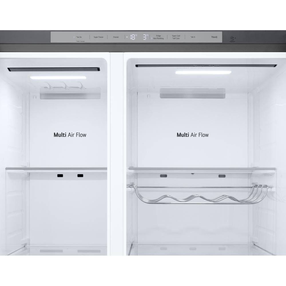 LG GSXE81PYBE 628L 179cm Tall InstaView American Style Fridge Freezer - Silver - Image 4
