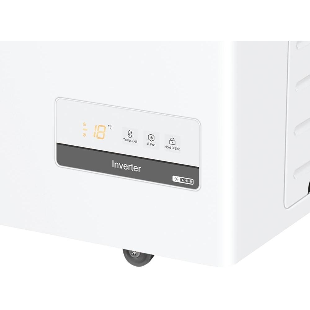 Haier HCE301E 300 litre (111cm Wide) Chest Freezer - White - Image 2