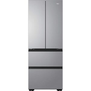 Haier HFKR5718DNMM 185cm Tall 60/40 Total No Frost Multi-door Fridge Freezer - Inox