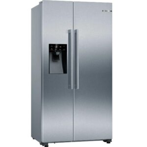 Bosch KAD93AIERG 178cm Tall American Style Fridge Freezer - Stainless Steel