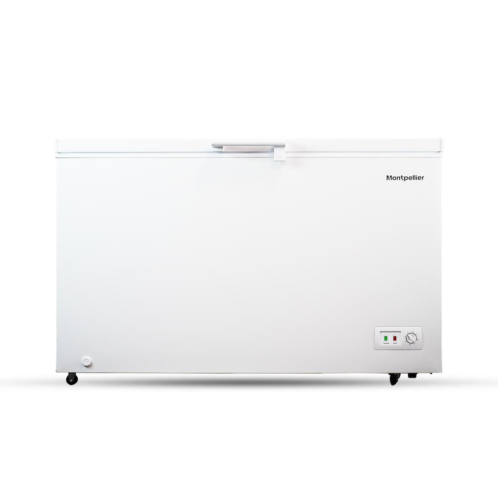 Montpellier MDACF371W 371 Litre (130cm Wide) Chest Freezer
